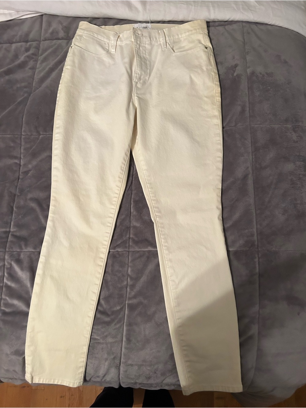 Frame skinny jeans cream  29